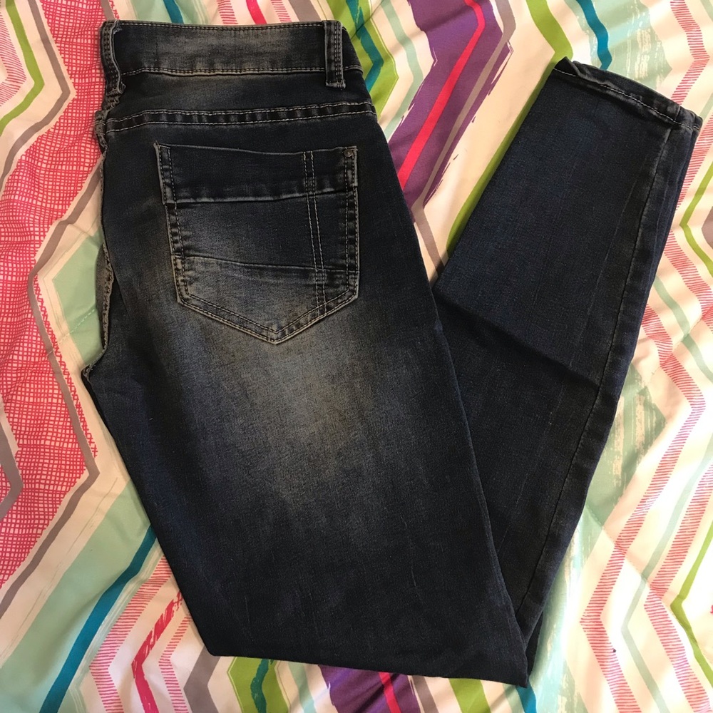 Dark Blue 365 Skinny Jeans